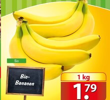 Bio-Bananen bei famila Nordost in Hamburg Bio-Bananen im Angebot bei famila Nordost Hamburg für 1,79 €