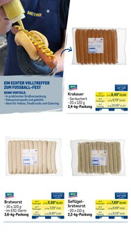 Bratwurst im aktuellen METRO Prospekt (Herne) Bratwurst im METRO Prospekt "Monatsmenü Mai + Gewinnspiel" mit 49 Seiten (Herne)