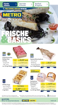 Aktueller METRO Prospekt (Fischbach-Oberraden, 51 Seiten zum blÀttern METRO Prospekt Wochenangebote Frische & Basics mit 51 Seiten