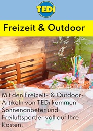 TEDi Prospekt: Freizeit & Outdoor, 3 Seiten, 01.07.2022 - 15.09.2022