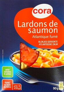 Plat Préparé - Cora dans le catalogue Supermarchés Match Lardons de saumon - Cora à 2,55 € en promo chez Supermarchés Match