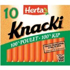 Knacki Poulet - HERTA en promo chez Super U Noisy-le-Grand à 0,49 €