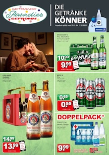 Mineralwasser im Getränke Paradies Prospekt "DIE GETRÄNKEKÖNNER" mit 4 Seiten (Dortmund)