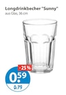 Longdrinkbecher "Sunny" von  im aktuellen V-Markt Prospekt für 0,59 €