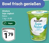 Soja-Joghurt Angebote von Alnatura bei GLOBUS Gotha für 1,79 €
