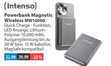Powerbank Magnetic Wireless MW10000 Angebote von Intenso bei V-Markt Kempten für 22,99 €