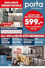 porta Möbel Prospekt für Springe mit 2 Seiten porta Möbel Prospekt für Springe: "EXKLUSIVE MESSEVORTEILE", 2 Seiten, 13.10.2025 - 18.10.2025