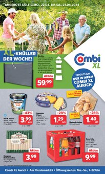 Cola im combi Prospekt "Markt - Angebote" mit 28 Seiten (Aurich)