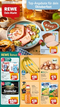 REWE Prospekt Sonneberg "Dein Markt" mit 30 Seiten