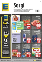 Supermarkt Prospekt von EDEKA Moers EDEKA Prospekt: "Aktuelle Angebote", 24 Seiten, 23.06.2025 - 28.06.2025