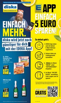 diska Wiednitz Prospekt der aktuellen Woche, gültig von 28.11.2022 bis 03.12.2022 Aktueller diska Wiednitz Prospekt "Alles günstig. Alles da. Alles an Deinem Ort." mit 14 Seiten