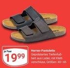 Herren-Pantolette im Angebot bei GLOBUS in Bad Kreuznach Herren-Pantolette Angebote bei GLOBUS Bad Kreuznach für 19,99 €