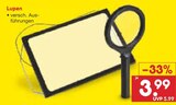 Lupen im Angebot bei Netto Marken-Discount in Mannheim Lupen Angebote bei Netto Marken-Discount Mannheim für 3,99 €