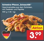 Aktuelle Pfanne Angebote bei Netto Marken-Discount in Würzburg Aktuelles Schweine-Pfanne „Schaschlik“ Angebot bei Netto Marken-Discount in Würzburg ab 3,99 €
