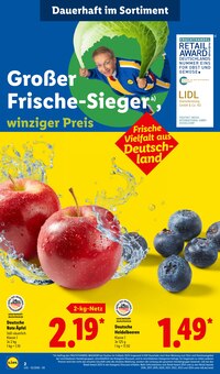 Äpfel im Lidl Prospekt "LIDL LOHNT SICH" mit 71 Seiten (Göttingen)