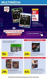 Prix et réduction Jeux Nintendo Switch dans le prospectus Carrefour en cours Offre Jeux Nintendo Switch dans le catalogue Carrefour du moment à la page 59