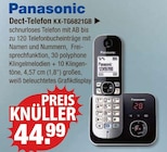Dect-Telefon KX-TG6821GB Angebote von Panasonic bei V-Markt Regensburg für 44,99 €