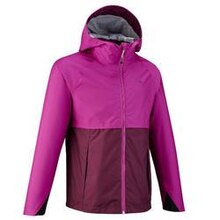DECATHLON Augsburg - Wanderjacke MH500 wasserdicht Mädchen Wanderjacke MH500 wasserdicht Mädchen Angebot bei DECATHLON Augsburg im Prospekt HAUPTSACHE UNTERWEGS!