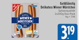 Delikatess Wiener Würstchen von Gut&Günstig im aktuellen E xpress Prospekt für 3,19 €