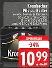 Pils oder Radler Angebote von Krombacher bei EDEKA Wesel für 10,99 €