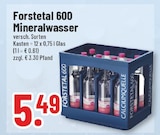Trinkgut Rheda-Wiedenbrück - Forstetal 600 Angebot im Prospekt Forstetal 600 bei Trinkgut im Rheda-Wiedenbrück Prospekt für 5,49 €