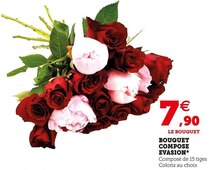 Hyper U Le Cap d'Agde - BOUQUET COMPOSE EVASION Promo BOUQUET COMPOSE EVASION dans le catalogue Hyper U Méga formats, méga économies à Le Cap d'Agde