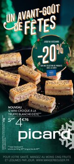 Catalogue Picard "Un avant-goût de fêtes", 18 pages, à Mézy-sur-Seine, 06/12/2019 - 08/12/2019 Prospectus Picard "Un avant-goût de fêtes", 18 pages, à Mézy-sur-Seine, 06/12/2019 - 08/12/2019