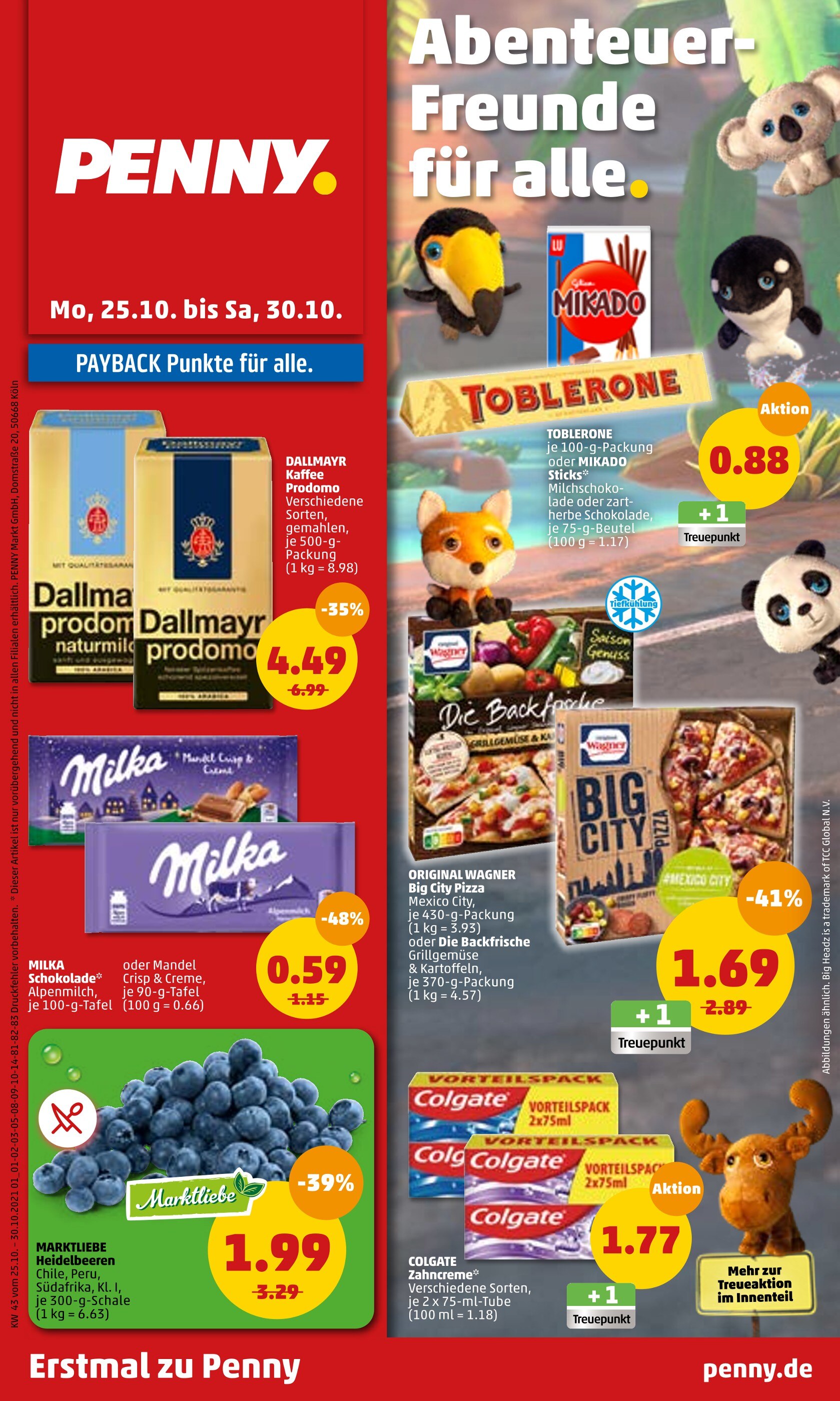 Penny-Markt Prospekt für Bremerhaven mit 46 Seiten Penny-Markt Prospekt für Bremerhaven: "Erstmal zu Penny", 46 Seiten, 25.10.2021 - 30.10.2021