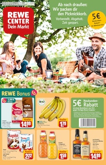 REWE Prospekt Dein Markt mit 32 Seiten