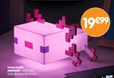 Lampe axolotl - MINECRAFT en promo chez B&M Lampe axolotl - MINECRAFT dans le catalogue B&M
