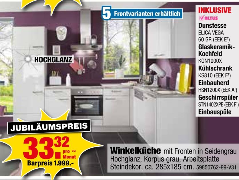 tejo's SB Lagerkauf Aschersleben - Winkelküche Winkelküche Angebot bei tejo's SB Lagerkauf Aschersleben im Prospekt 21 Jahre tejo's SB Lagerkauf