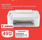 Aktuelle Drucker Angebote bei GLOBUS in Duisburg Aktuelles Pixma TS3751i Angebot bei GLOBUS in Duisburg ab 14,99 €