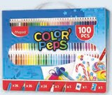 Malette de 100 pièces - MAPED COLORPEPS en promo chez Super U Toulon à 10,49 €