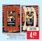 Grillwürste im Angebot bei Marktkauf in Filderstadt Grillwürste Angebote von EDEKA Südwest Delikatess bei Marktkauf Filderstadt für 4,49 €
