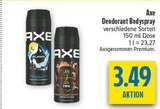 Deodorant Bodyspray Black im Angebot bei diska in Erlangen Deodorant Bodyspray Black Angebote von Axe bei diska Erlangen für 3,49 €