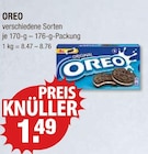 verschiedene Sorten im V-Markt Prospekt verschiedene Sorten von OREO im aktuellen V-Markt Prospekt für 1,49 €