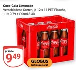 Aktuelle Coca Cola Angebote bei GLOBUS in Völklingen Aktuelles Coca-Cola Limonade Angebot bei GLOBUS in Völklingen ab 9,49 €
