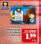 Herzstücke Eis Pralinen Herzen Angebote von EDEKA bei Marktkauf Plauen für 1,99 €