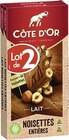 Promo CHOCOLAT LAIT NOISETTES ENTIÈRES à 3,63 € dans le catalogue Spar à Ota
