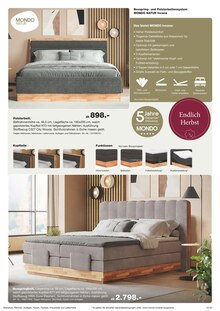 Bett im Möbel Inhofer Prospekt "Endlich Herbst" mit 30 Seiten (Reutlingen)