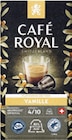 Capsules de café compatibles nespresso vanille - Café Royal en promo chez Monoprix Sartrouville à 2,99 €