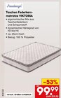 Taschen Federkernmatratze VIKTORIA Angebote bei Netto Marken-Discount Bottrop für 99,99 €