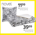 Wohndecke in Felloptik „Idube“ oder Kissenhülle in Felloptik „Idube“ von Novel im aktuellen XXXLutz Möbelhäuser Prospekt für 11,99 €