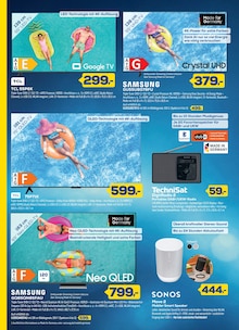 Fernseher im EURONICS Prospekt "GENAU RICHTIG. DIE DEALS DES SOMMERS." mit 10 Seiten (Lingen (Ems))