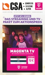 CSA Computer Prospekt für Oberhausen: "DAS STREAMING UND TV PAKET ZUM AKTIONSPREIS", 12 Seiten, 05.12.2025 - 31.12.2025