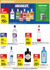 Vodka Angebote im Prospekt "ALCOOLS & BIÈRES" von Carrefour Vodka Angebote im Prospekt "ALCOOLS & BIÈRES" von Carrefour auf Seite 12