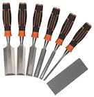 Screwfix Saint-Quentin - Promo Lot de 6 ciseaux à bois + pierre à affuter Promo Lot de 6 ciseaux à bois + pierre à affuter à 19,99 € dans le catalogue Screwfix à Saint-Quentin