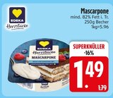 Mascarpone von Milbona im aktuellen EDEKA Prospekt für 1,49 €