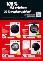 Wärmepumpentrockner Angebot im aktuellen MediaMarkt Saturn Prospekt auf Seite 3