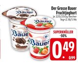 Fruchtjoghurt Erdbeere von Bauer im aktuellen EDEKA Prospekt für 0,49 €